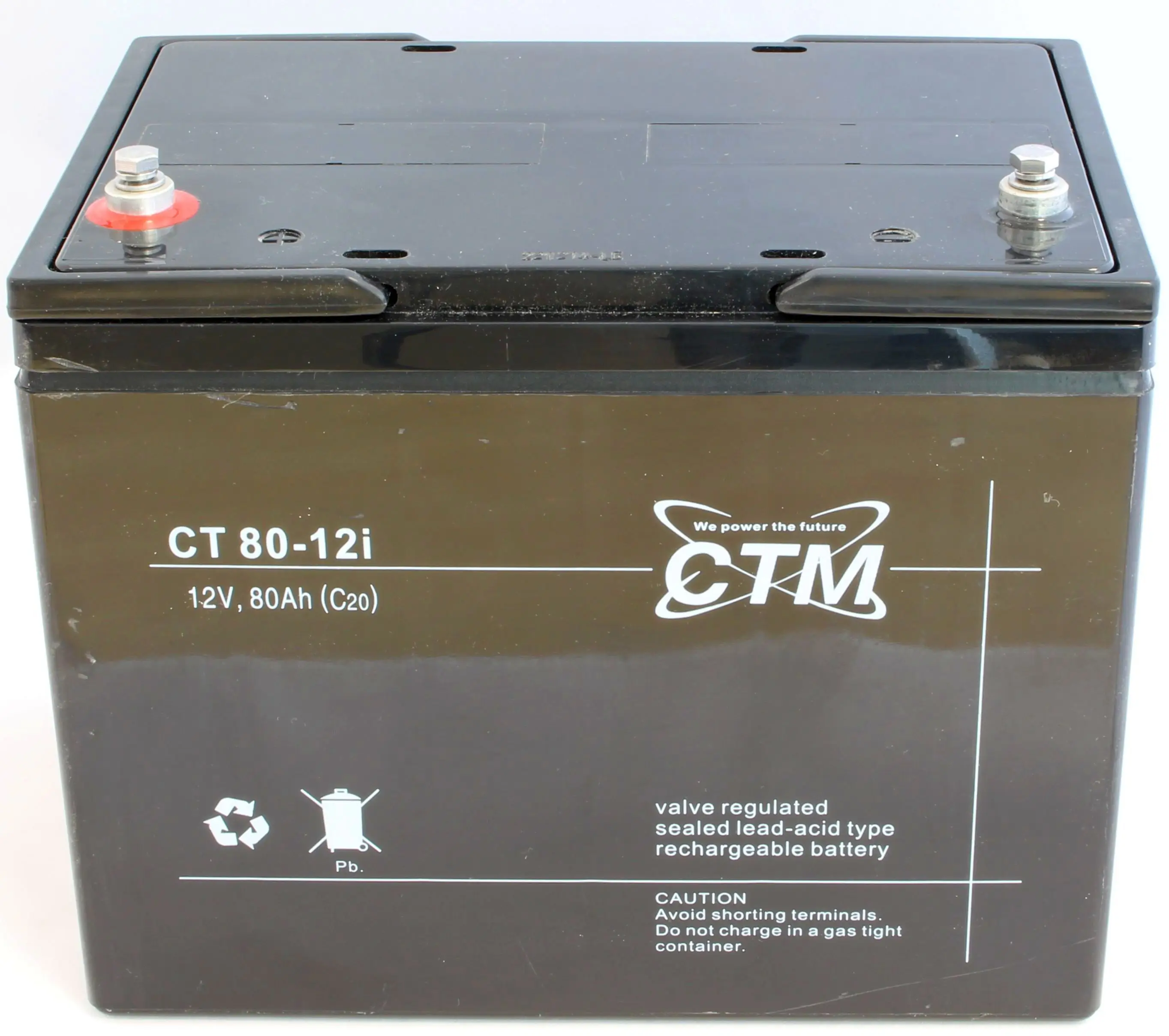 CTM CT80-12 - 12V | 80Ah AGM Bleiakku