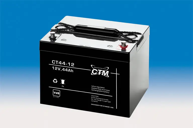 CTM CT44-12 - 12V | 44Ah AGM Bleiakku VdS