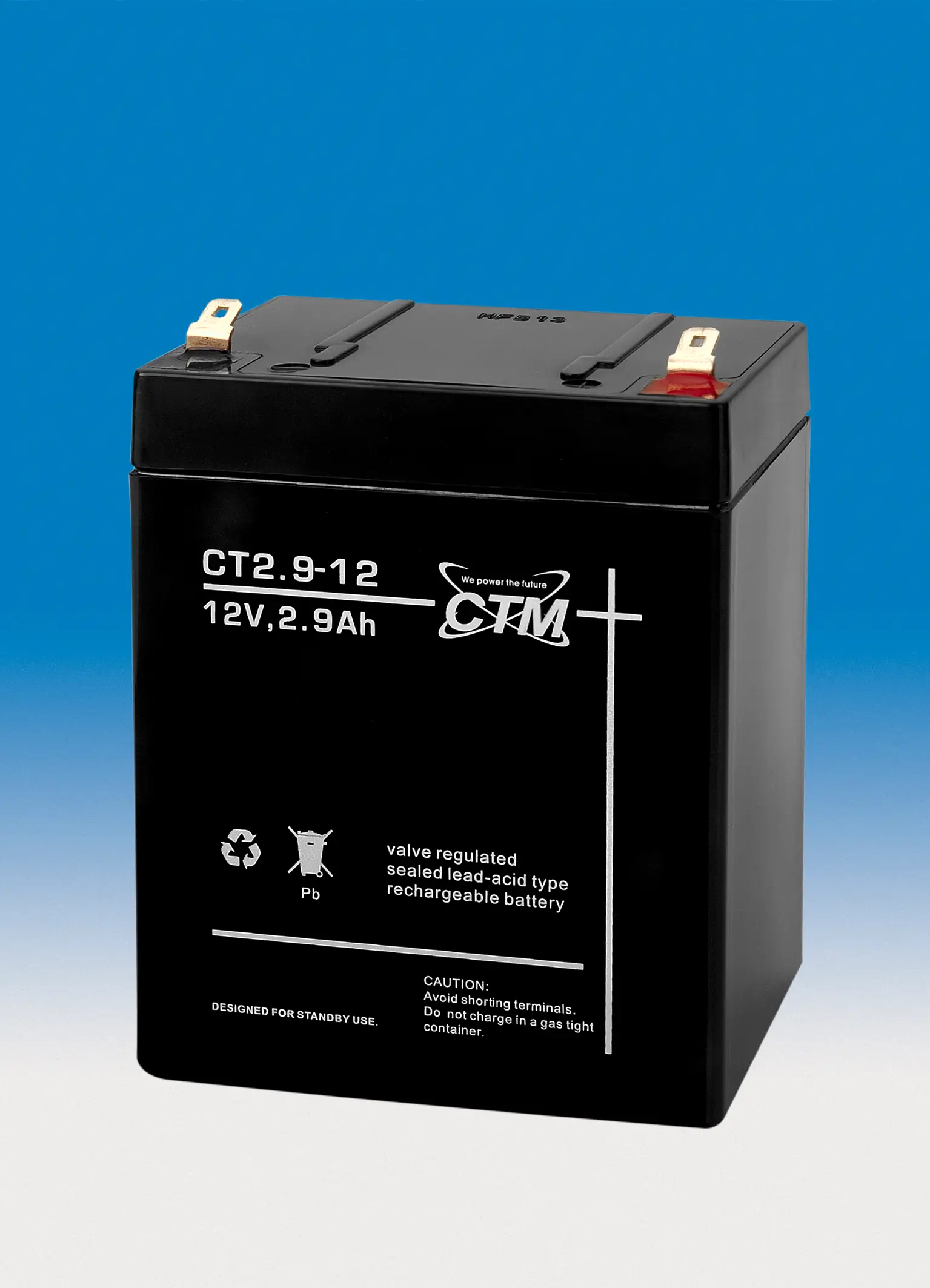 CTM CT2.9-12 - 12V | 2,9Ah AGM Bleiakku