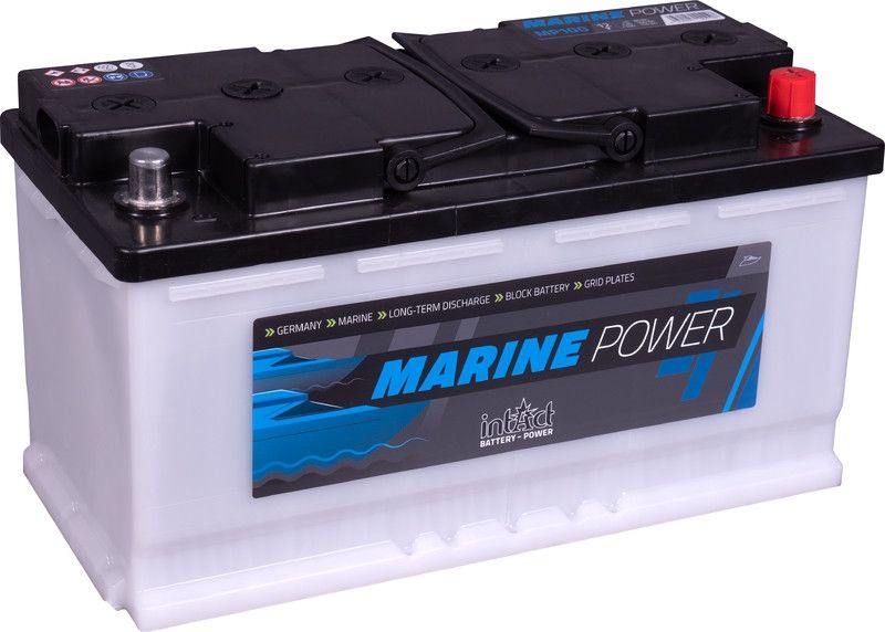 intAct Marine-Power MP100 | 12V 100Ah Nassbatterie