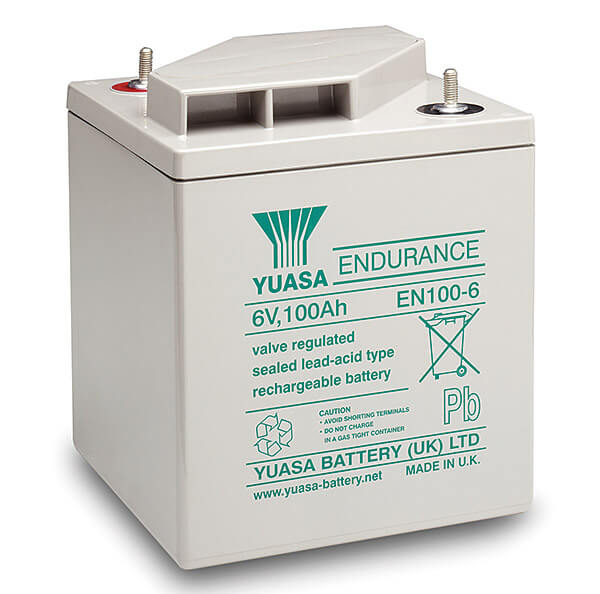 Yuasa EN100-6 6V 100Ah Blei-Akku / AGM Batterie