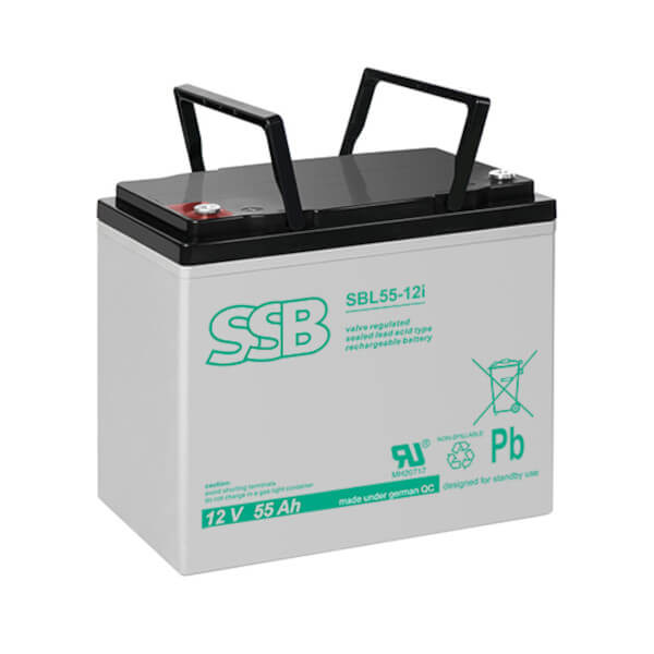 SSB SBL55-12i Akku / Batterie - 12V 55Ah AGM Longlife