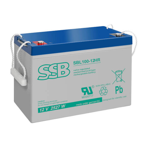 SSB SBL100-12HR Akku / Batterie - 12V 2527W AGM High Rate