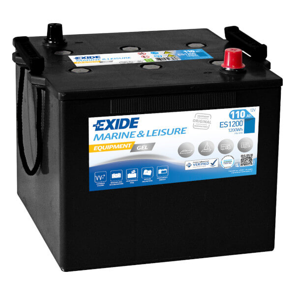 Exide Equipment Gel ES1200 Batterie - 12V 110Ah