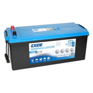 Exide Dual AGM EP2100 Batterie - 12V 240Ah