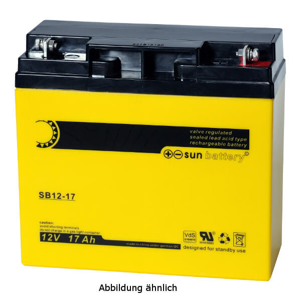 Sun Battery Sb12 18 12v 18ah Bleiakku