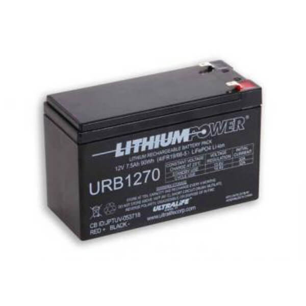 Ultralife URB1270 Lithium Batterie Lithium Akku - 12V 7,5Ah